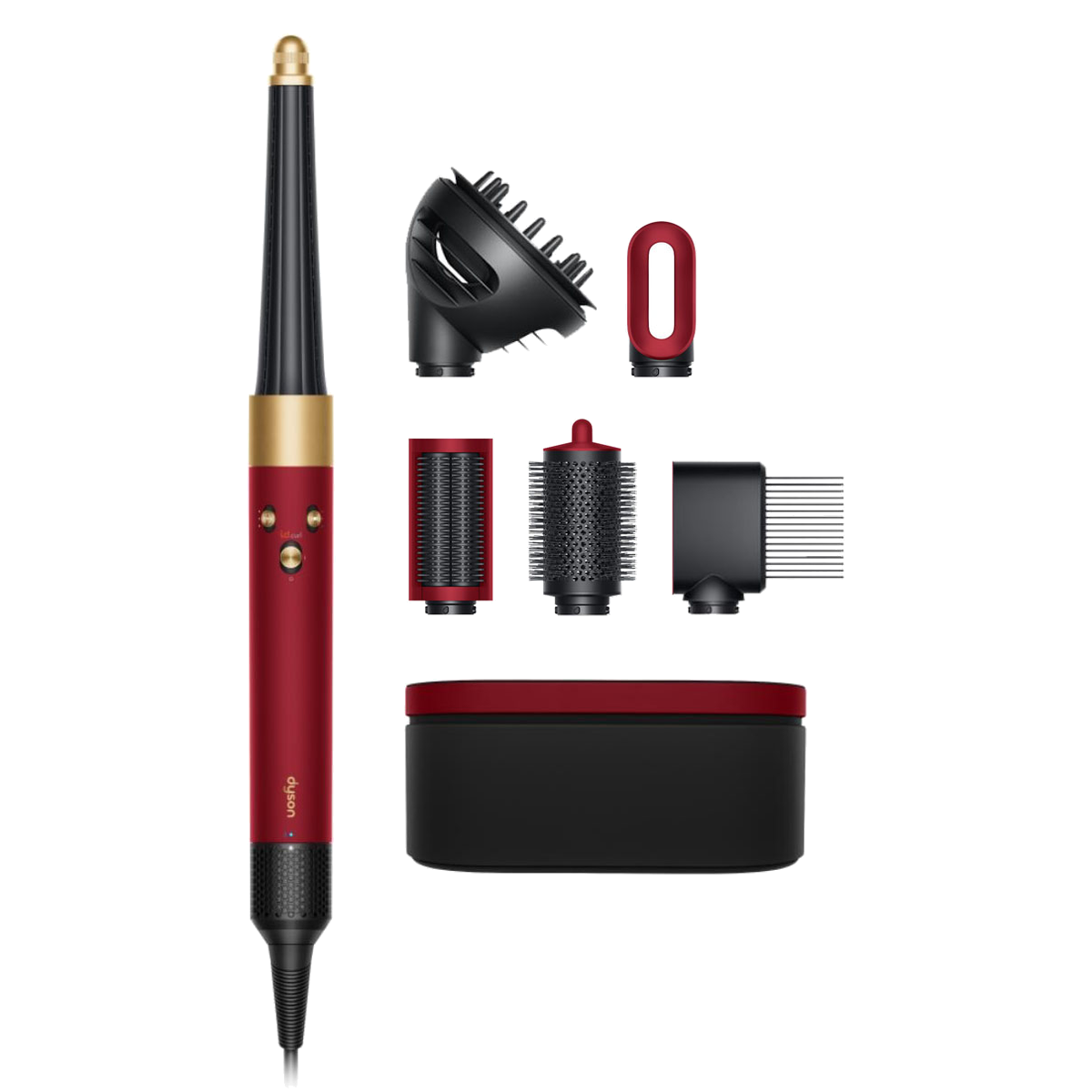 Dyson Airwrap Completed Long HS08 · Red/Velvet
