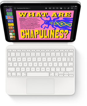 Magic Keyboard Folio — Белый